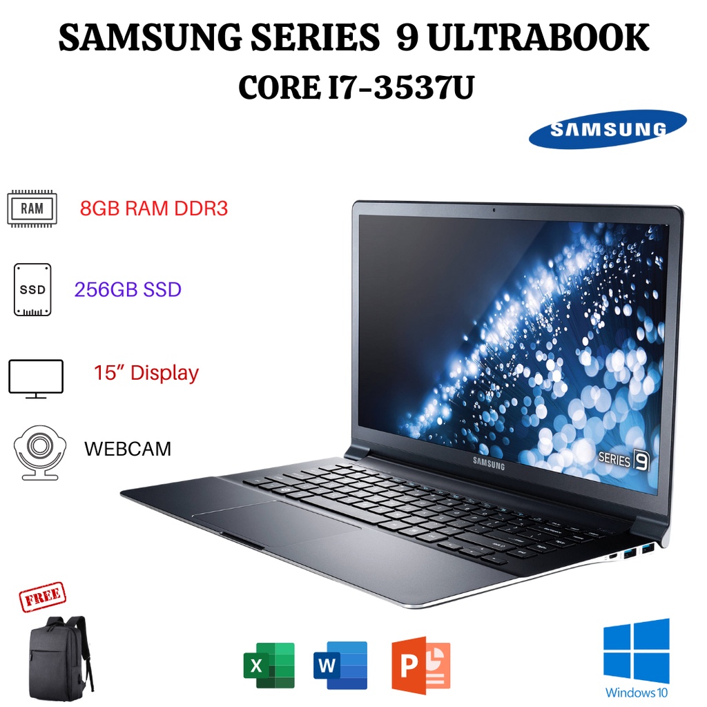 Samsung Series 9 Np900x4c A02in Ultrabook 15 Inches Core I7 3rd Gen8 Gb256 Gb Ssdwindows 10 8353