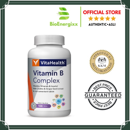 Vitahealth Vitamin B Complex (100's) | Shopee Malaysia