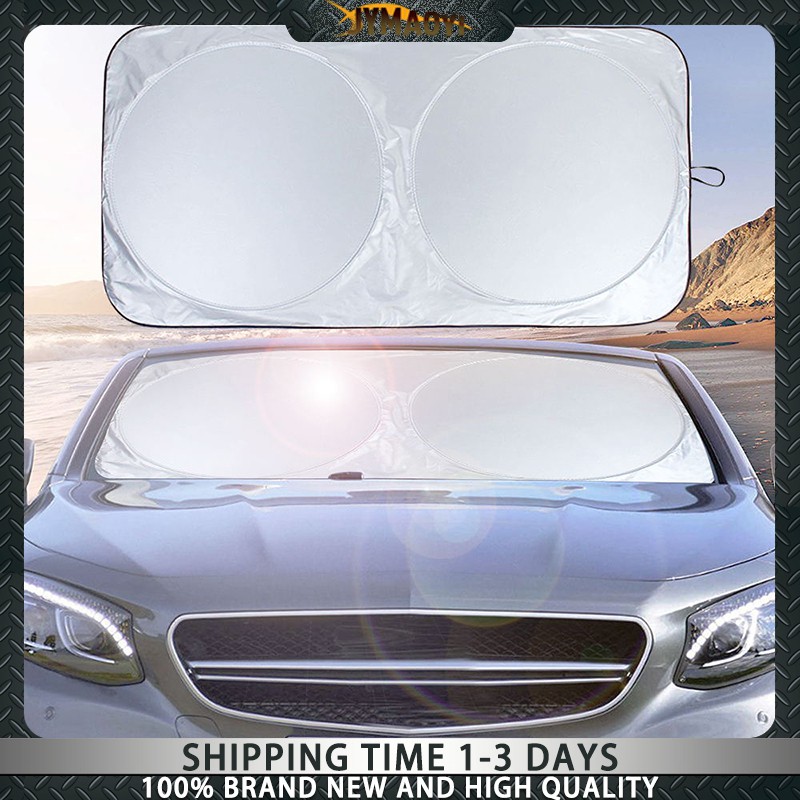 car auto sun protection front windshield foldable sun visor plate