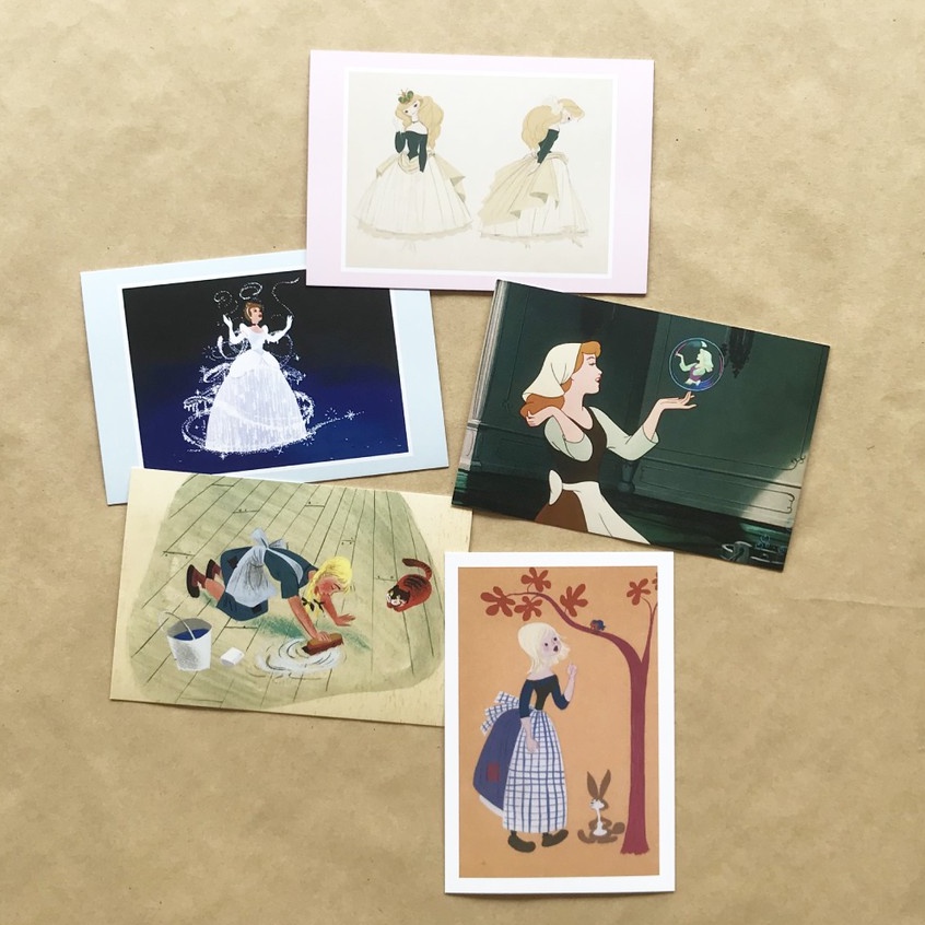 Disney Princess Postcard - Cinderella Set D042 (5 pcs) | Shopee Malaysia