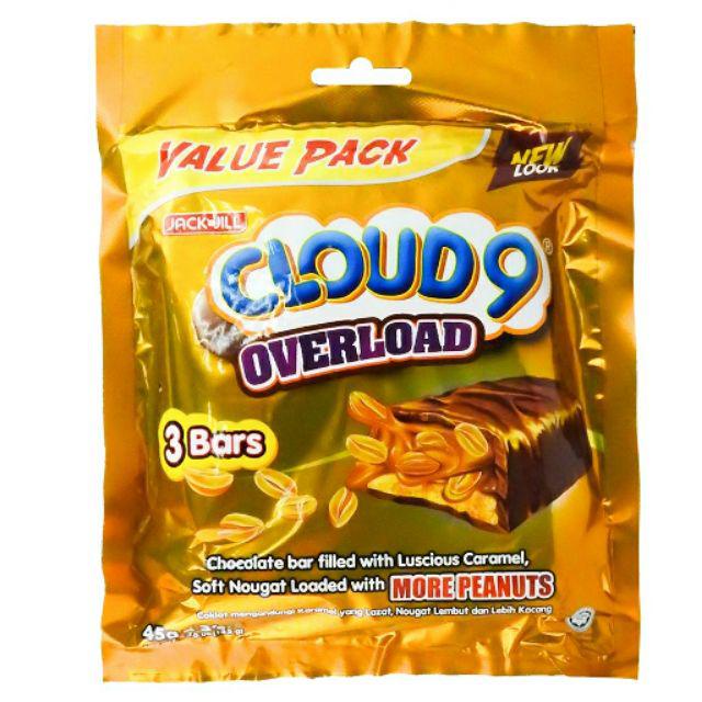 CLOUD 9 Overload Bar (3's) Shopee Malaysia