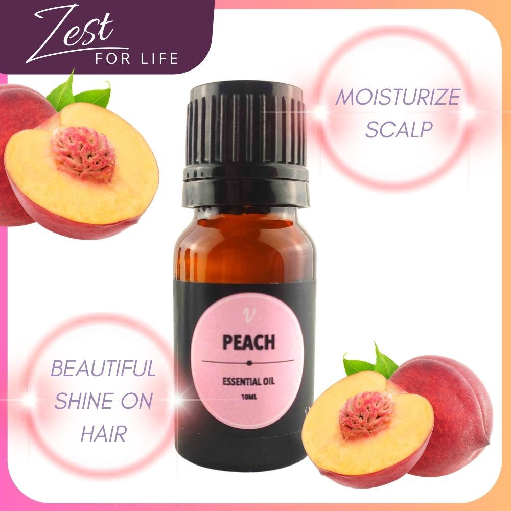 Peach Essential Oil Buah Pic Minyak Aromaterapi 10ml Aroma Diffuser