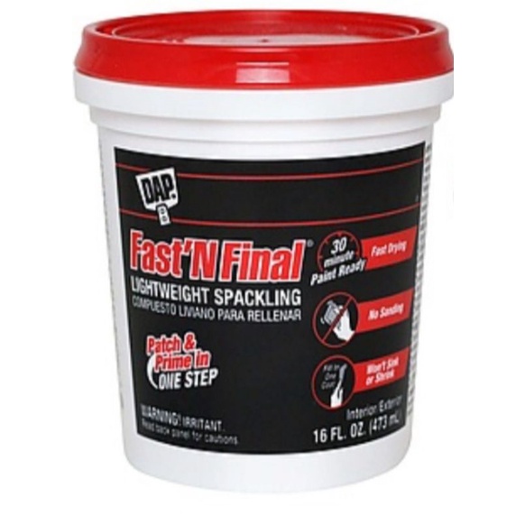 DAP FAST N FINAL Lightweight Spackling-473ml | Shopee Malaysia