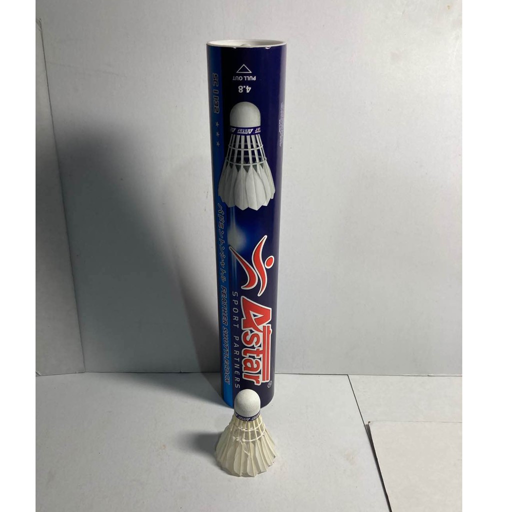 Astar Badminton feather shuttlecock 12pcs (SC1130 5star,SC1131 4star ...