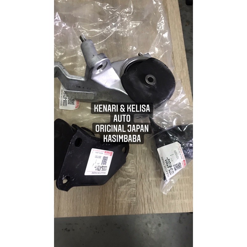 PERODUA KENARI & KELISA AUTO ORIGINAL ENGINE MOUNTING SET(3PC) | Shopee ...