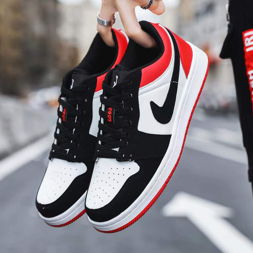 Ready Stock NK Air Jordan Hot 1 Low Aj1 Men Running Shoes Sports Shoes Unisex Breathable Summer