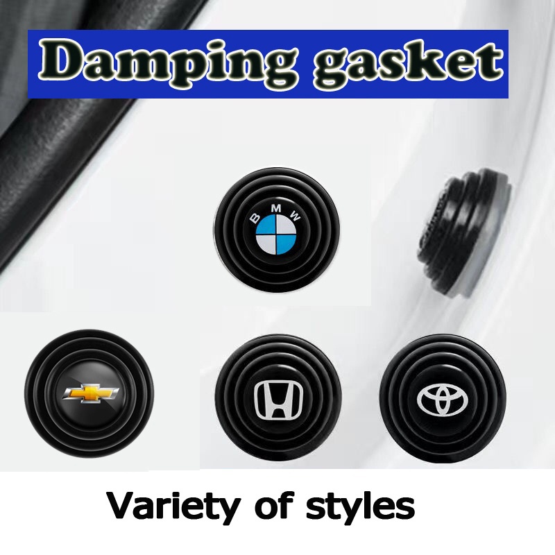 thumbnail image 2 of 30-Pack Car Door Shock Absorbers – Silent Rubber Gasket Pads, Soundproof Edge Guards (Black, Self-Adhesive) 2 of 6