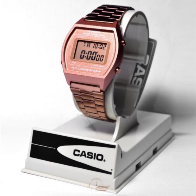 Jam casio wanita rose hot sale gold