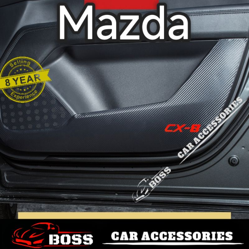 Mazda CX8 CX3 CX5 CX30 CX9 Mazda 3 Mazda 6 Anti Side Kick Sticker Side ...