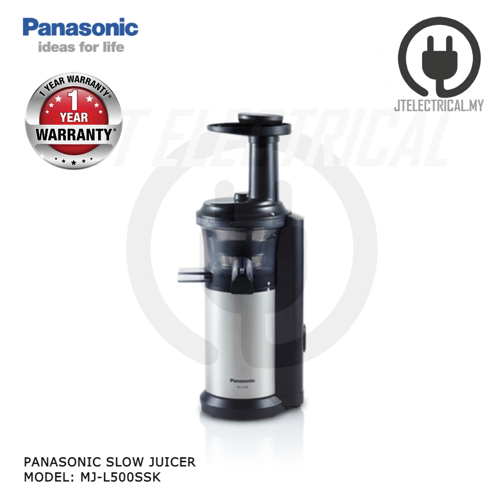 Panasonic MJ L500 Slow Juicer MJ L500SSK Shopee Malaysia