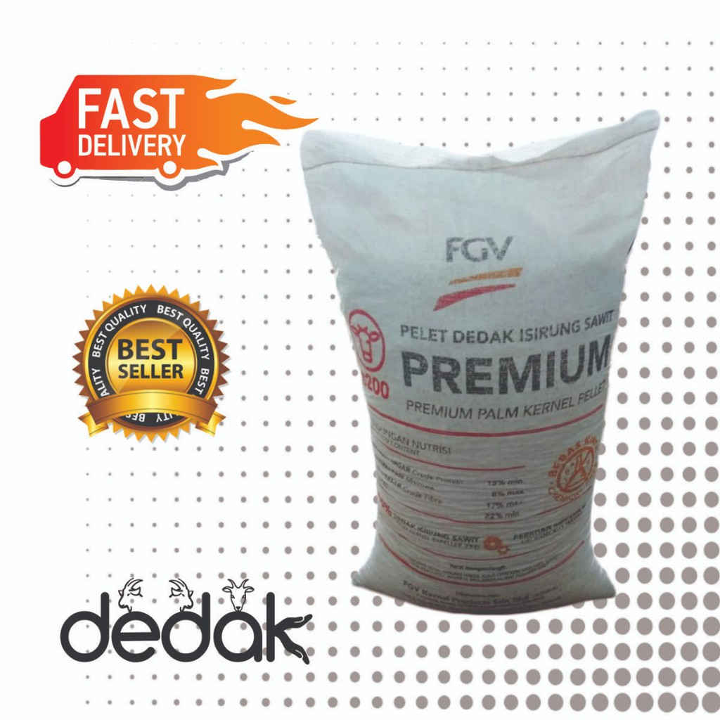[Makanan Lembu Bermutu] FGV PKP 8200 50KG (KERNEL 85%) | Shopee Malaysia
