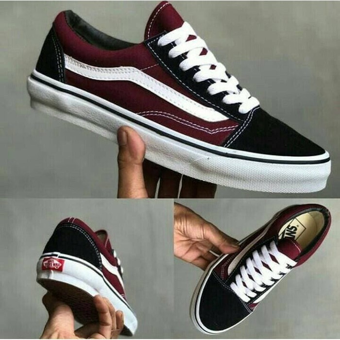 Vans old clearance skool maroon price