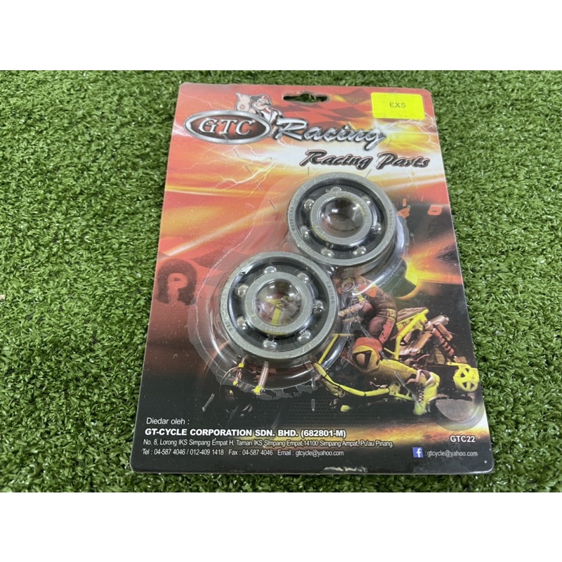 EX5 RACING CRANKSHAFTS BEARING FIBER KAYU (GTC RACING) Shopee Malaysia