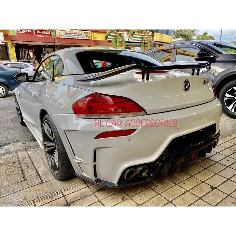 BMW Z4 E89 E85 E86 rowen Gt carbon fiber rear spoiler boot trunk bonet ...