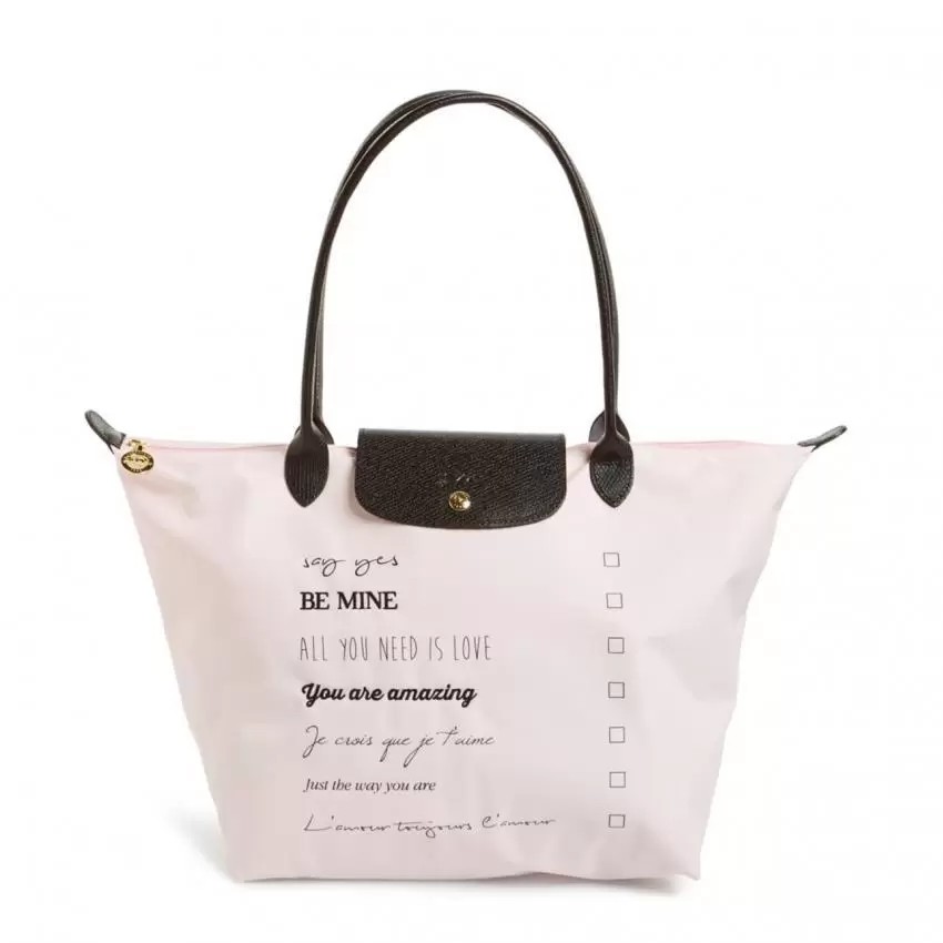 Longchamp Limited Edition St Valentin 1899 Tote Bag Shopee Malaysia