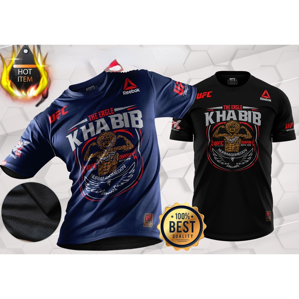 Reebok ufc t shirt khabib online