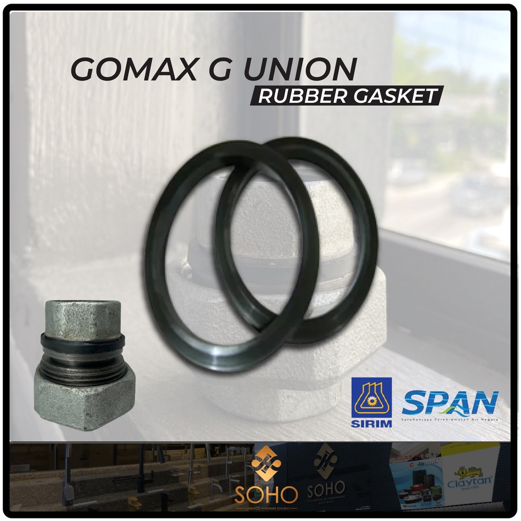 COMAX Rubber Gasket Ring Gasket Rubber Kit Washer Internal Rubber