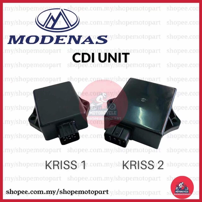 MODENAS KRISS STD STANDARD CDI UNIT 110 1 2 ORIGINAL ORI THAILAND THAI ...