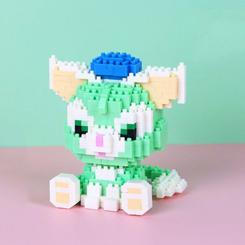 ELMER Assembly Building blocks Kawaii Micro Cartoon Graphics Toy Moon