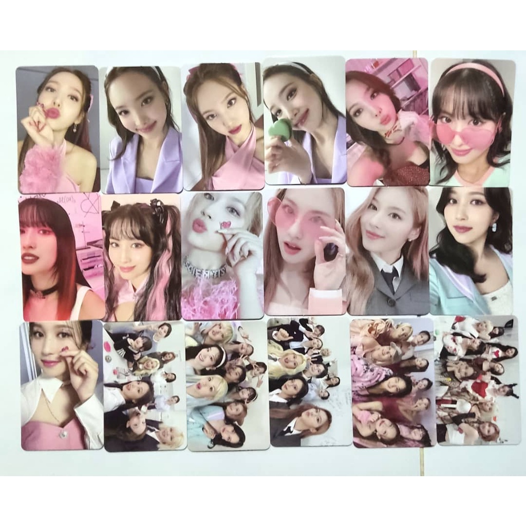 TWICE - 3rd Full Album [Formula Of Love: O+T=3] Photocard (Nayeon, Momo ...