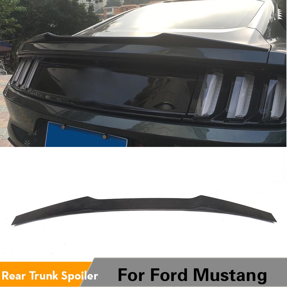 Car Trunk Spoiler Wing For Ford Mustang Coupe 2015 2016 2017 Rear