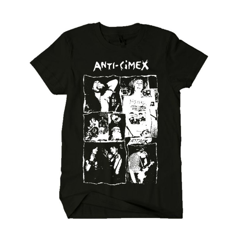 Punk BAND T SHIRT ANTI CIMEX Shopee Malaysia