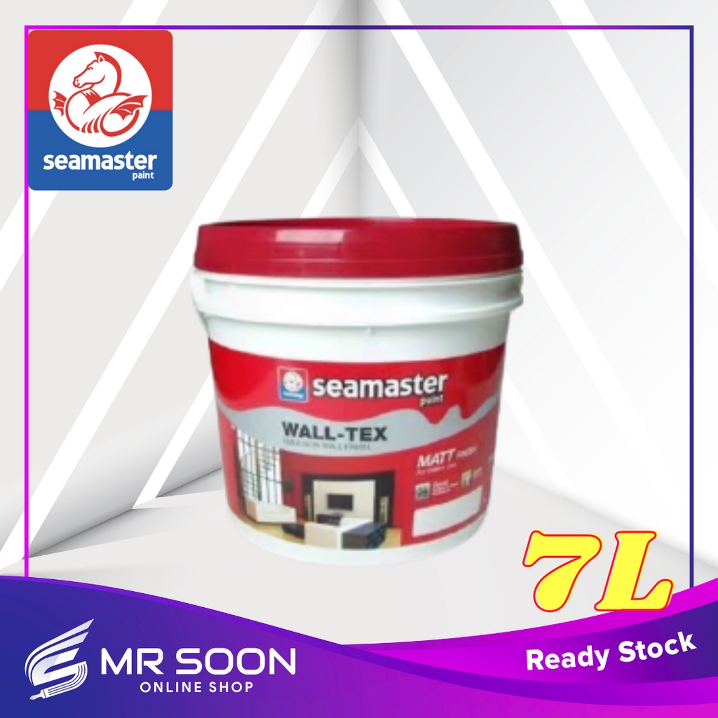 Seamaster Paint Wall-Tex Emultion Paint 7700 7L Ceiling&Interior Paint ...