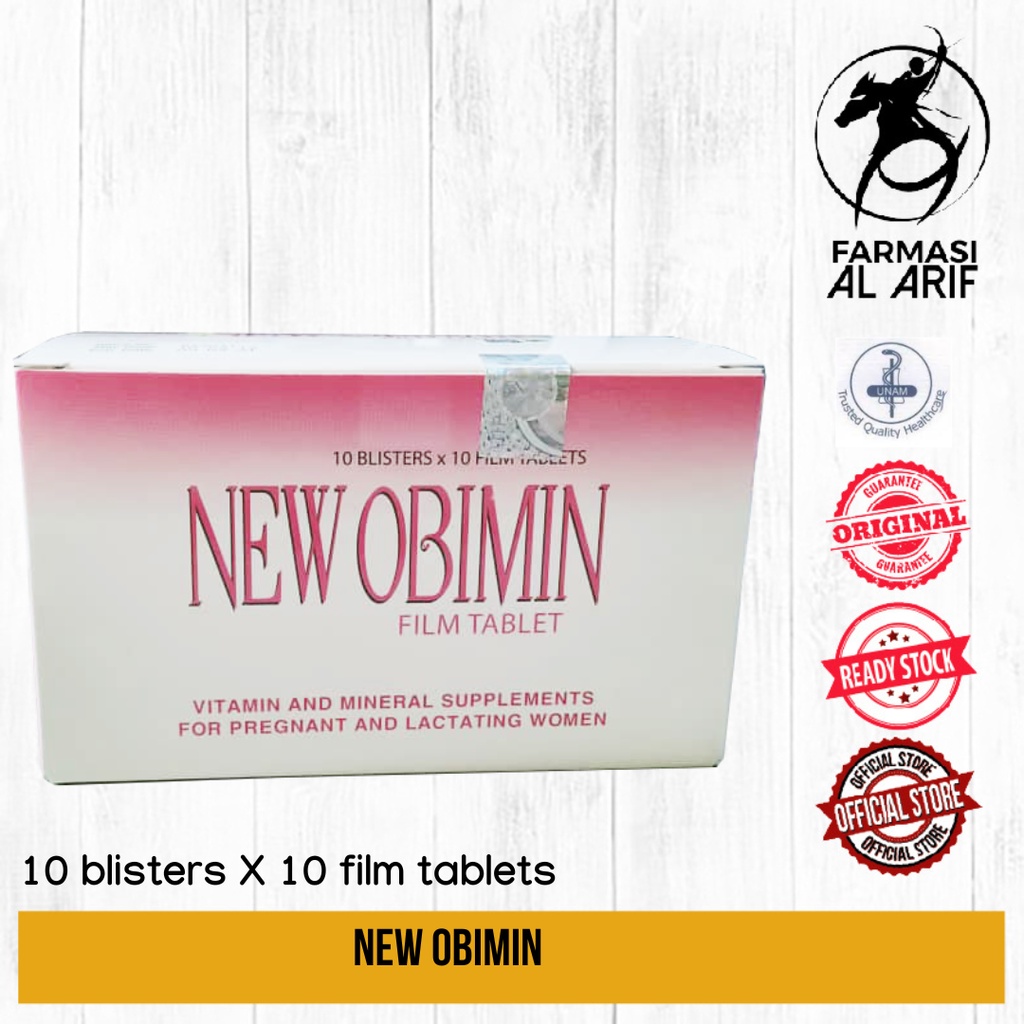New Obimin (Vitamin Ibu mengandung) | Shopee Malaysia