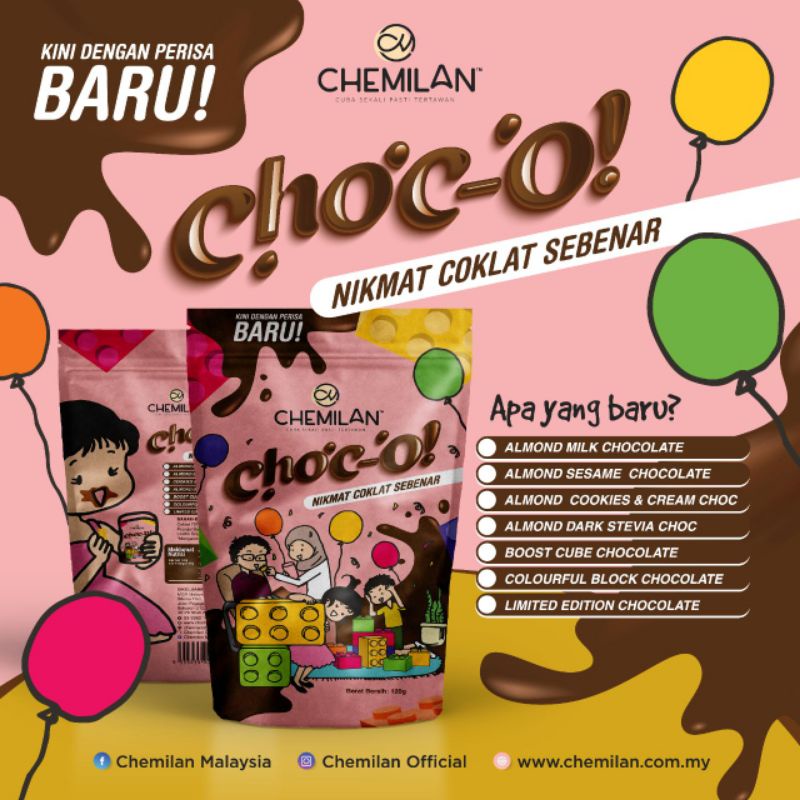 [COKLAT] CHOC-O BY CHEMILAN | Shopee Malaysia