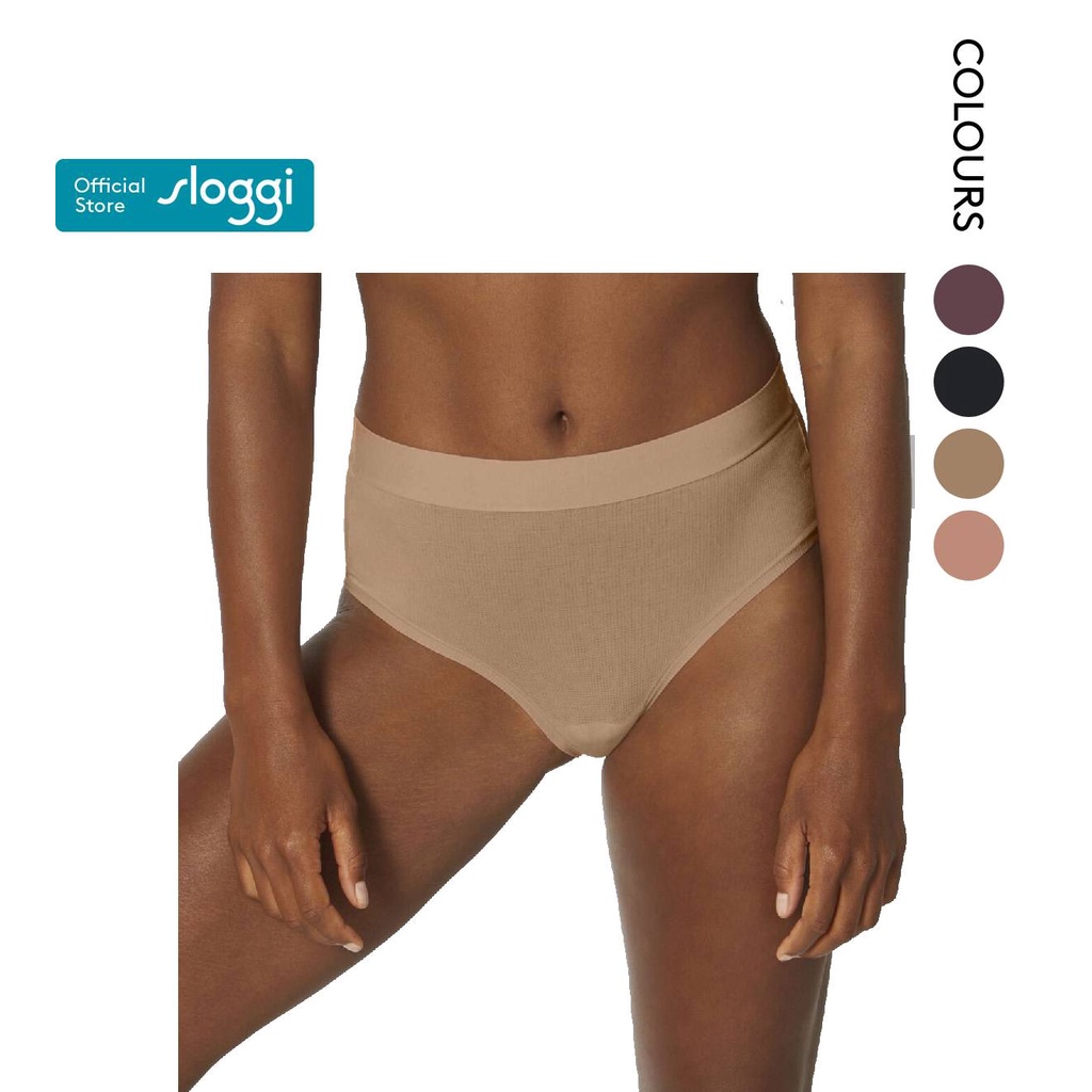 Sloggi GO Allround Maxi 2P - Confezione Da 2 Slip Donna Taglia Unica (XS-L), Micromodal - 2