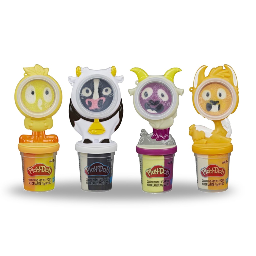Play-Doh Animal Crew Cans Pals Toy Compound | Shopee Malaysia