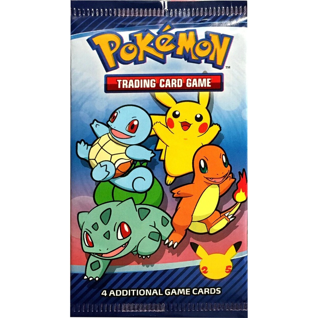 Pokemon TCG Pokmon 25th Anniversary McDonald's 2021 Promo Pack McDonalds  English Card | Shopee Malaysia