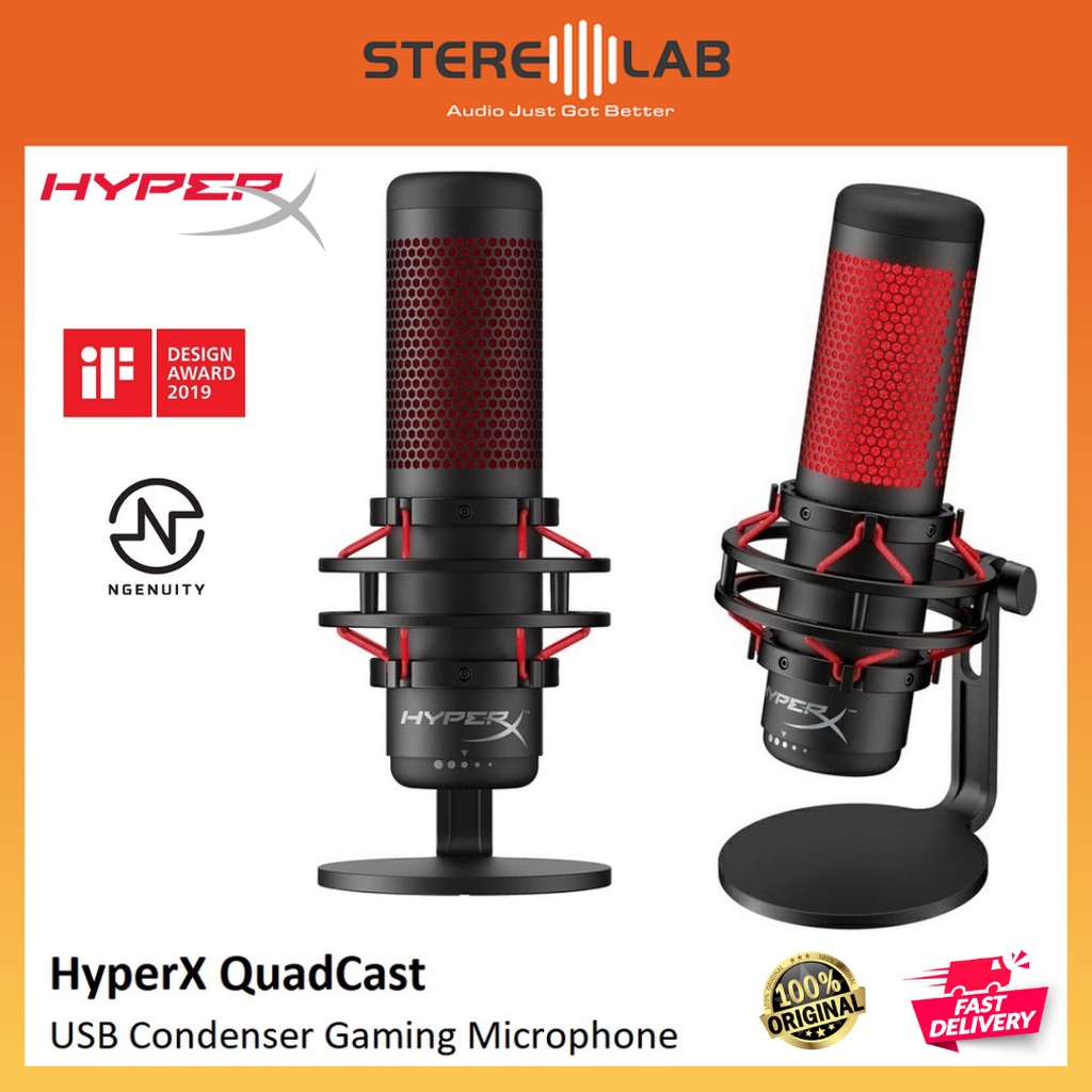 QuadCast – USB Condenser Gaming Microphone