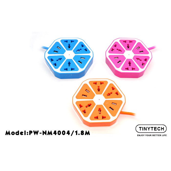 4 PORT POWER SOCKET WITH 4 USB PORT | Shopee Malaysia