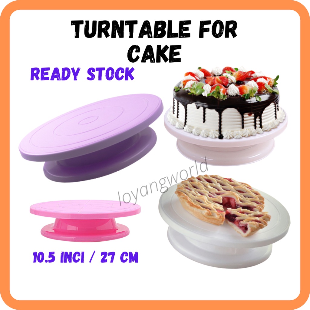 Cake stand for on sale icing