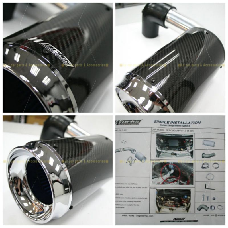 Original Simota Open Pod Air Ram Intake Pipe Filter Twister Hose ...