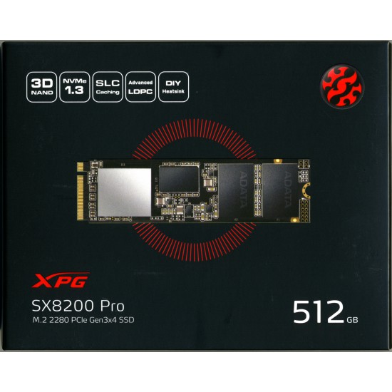 ADATA XPG SX8200 Pro 512GB - PCパーツ