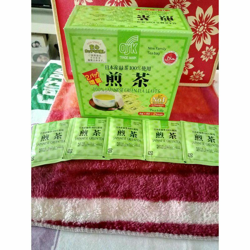 Japanese green tea sachets (1 pack 8 sachets) Shopee Malaysia