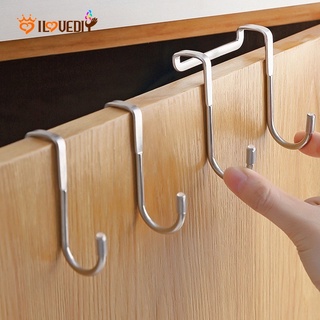 1pc Door Back Hook Hanger, No-drilling, Wall Mounted, Creative Dormitory  Coat Rack Organizer