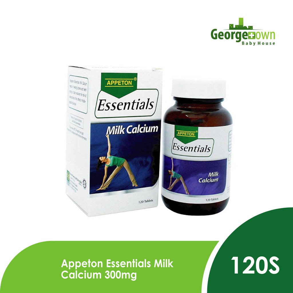 Appeton Essential Milk Calcium 300MG 120'S (GTG) | Shopee Malaysia