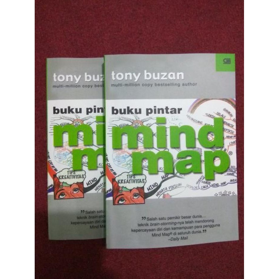 Mind Map, Tony Buzan | Mind Map , Tony Buzan | Shopee Malaysia