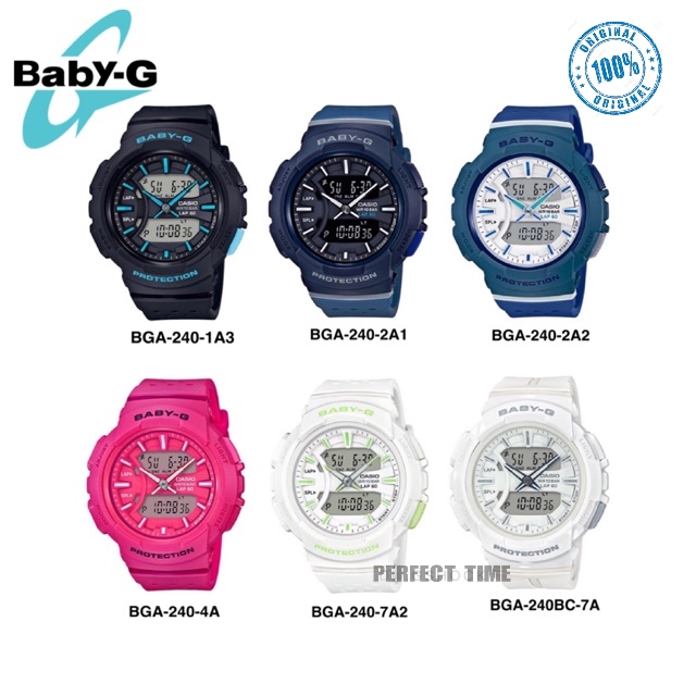 CASIO BABY G BGA 240 WOMEN WATCH 2YRS WARRANTY Shopee Malaysia
