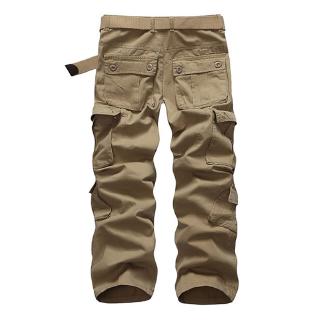 Cargo Pants Men Combat Army Military Pants Cotton Many Pockets