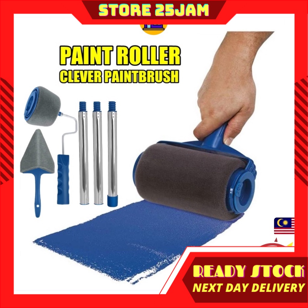 [READY STOCK]🇲🇾🇲🇾🇲🇾Paint Roller Brush Filling Wall Painting Brush Tools
