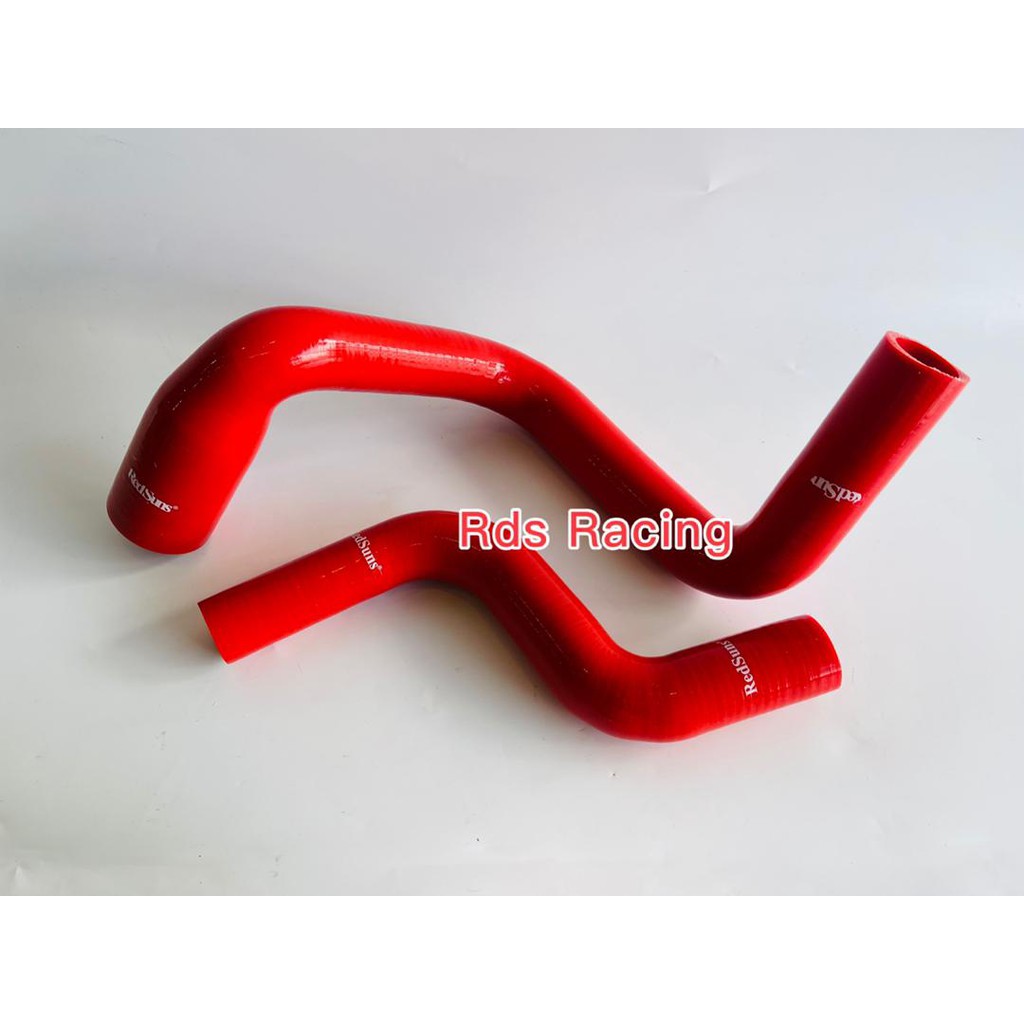 Red Bypass Hose / Radiator Hose RedSuns Silicone Hose Proton Campro