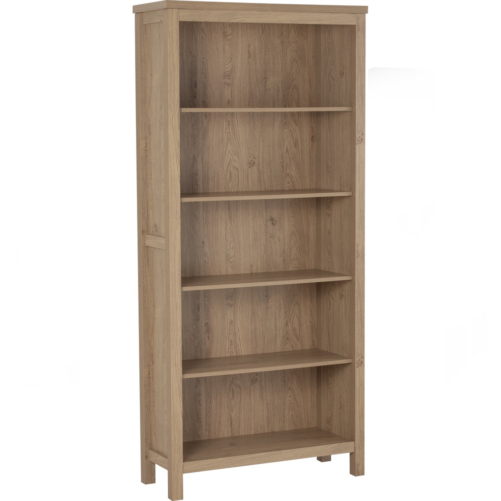 Luxe Wooden MultiUse 5 Compartment Bookcase/File