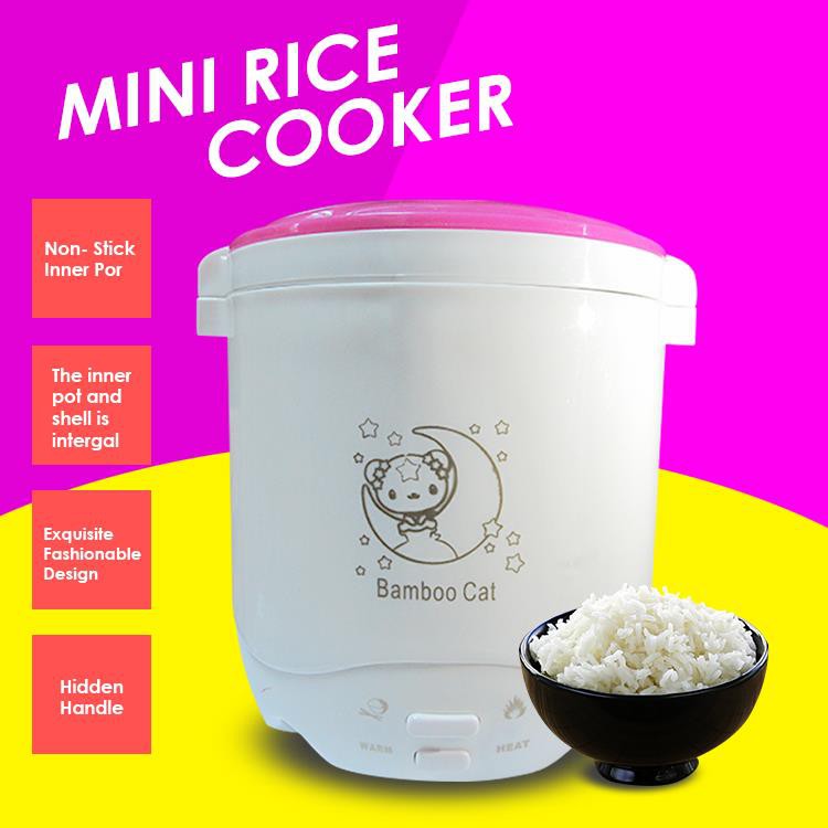 XBRC01 Non Stick Hidden Handle Mini Rice Cooker 1.2L | Shopee Malaysia