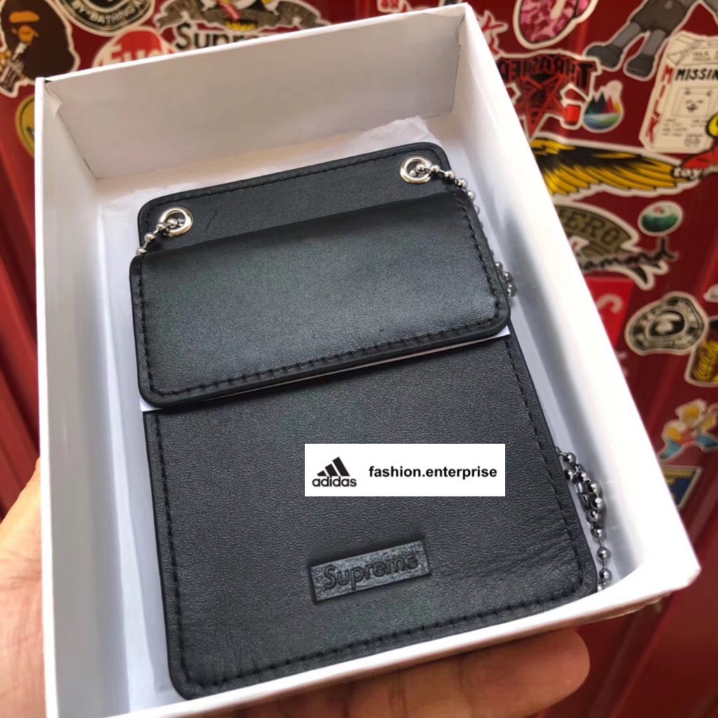 FASH Supreme FW18 Leather ID Holder Wallet | Shopee Malaysia