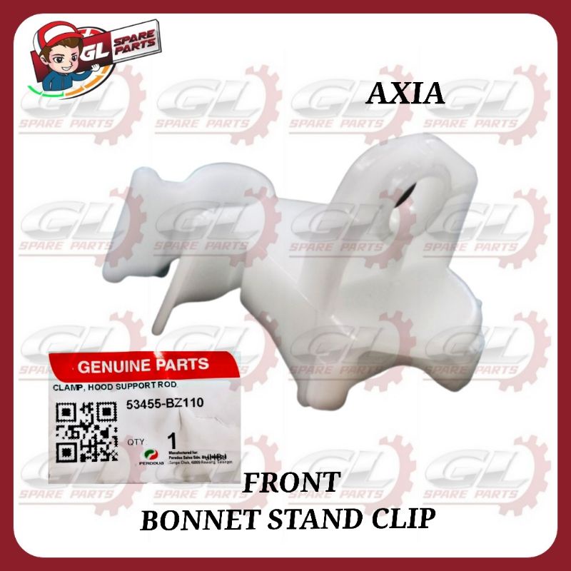 Bonnet Stand Clip Original Perodua Axia Bz Hood Support