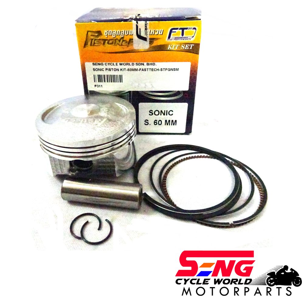 SONIC PISTON KITS SET (60MM) Shopee Malaysia